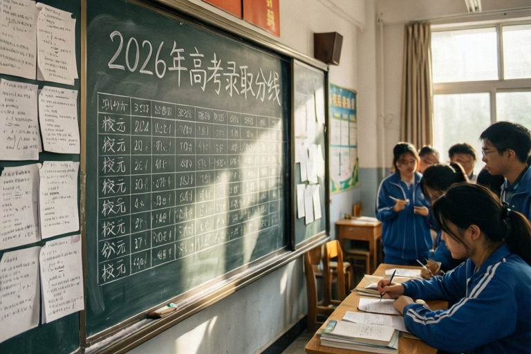 2026年高考录取分数线